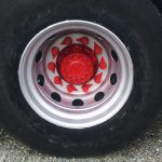 Nakładki na szpilki ze wskaźnikiem u podstawy 33mm, kolor czerwony