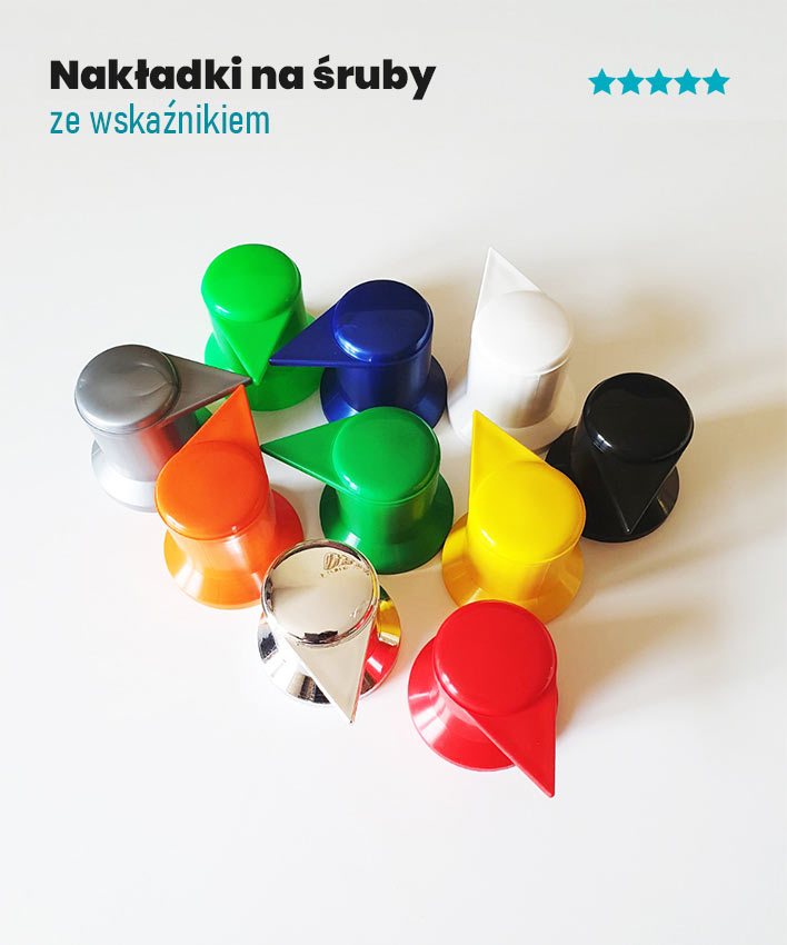 Nakładki na śruby do tirów