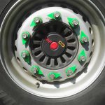 Zielony wskaźnik luźnej nakrętki srednica 27mm Zielony wskaźnik luźnej nakrętki srednica 27mm