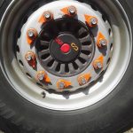 Pomarańczowy wskaźnik luźnej nakrętki srednica 27mm Pomarańczowy wskaźnik luźnej nakrętki srednica 27mm