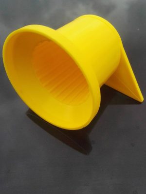 Zółta nakładka na śrubę ze wskaźnikiem na górze 32mm
